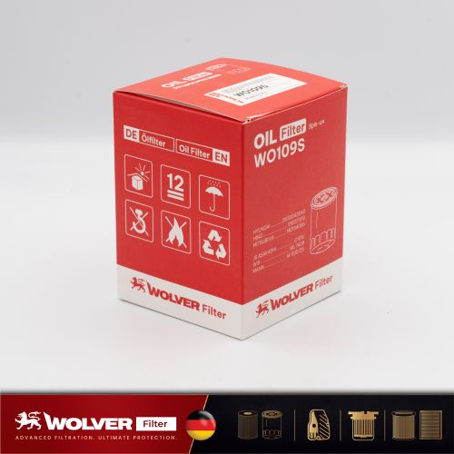 Lọc Nhớt Động Cơ: Wolver WO109S